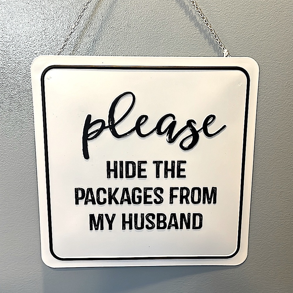 Funny Metal Sign